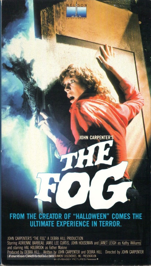 The Fog - VHS movie cover