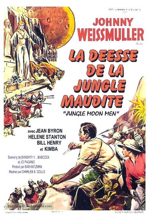Jungle Moon Men - French Movie Poster