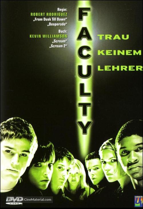 The Faculty - German DVD movie cover