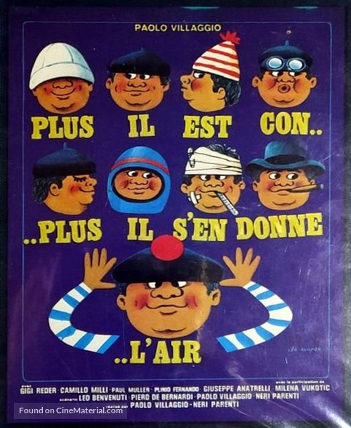Fantozzi contro tutti - French Movie Poster