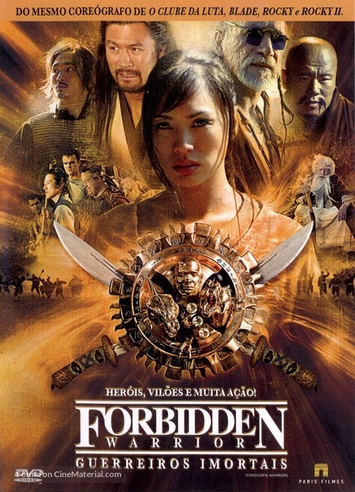 Forbidden Warrior - Brazilian Movie Cover