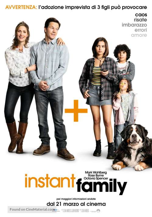 Instant Family - Italian Movie Poster