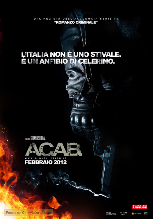 A.C.A.B. - Italian Movie Poster