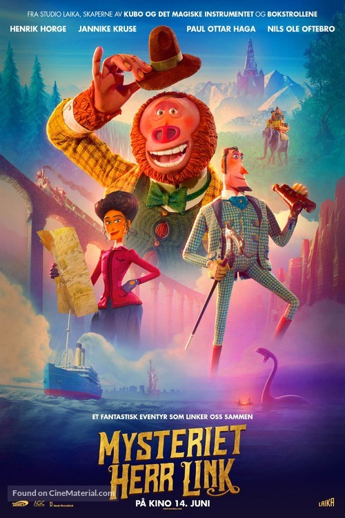 Missing Link - Norwegian Movie Poster