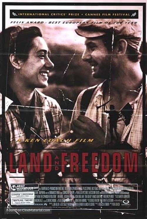 Land and Freedom - Canadian Movie Poster