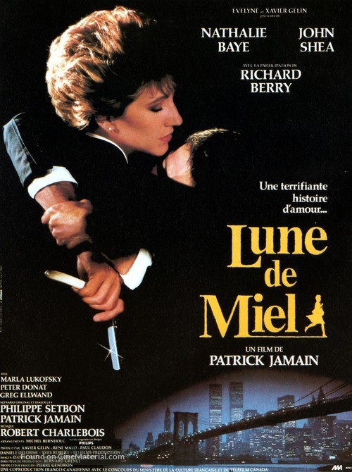 Lune de miel - French Movie Poster