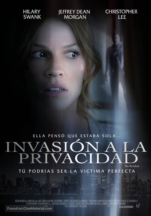 The Resident - Peruvian Movie Poster