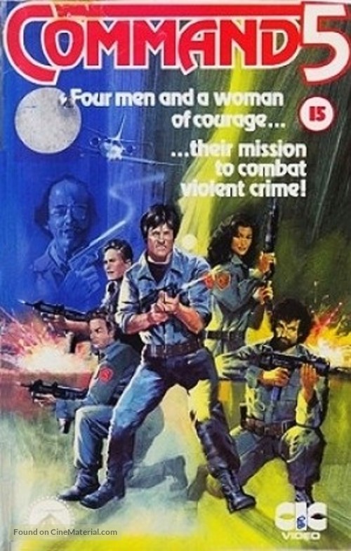 Command 5 - British VHS movie cover