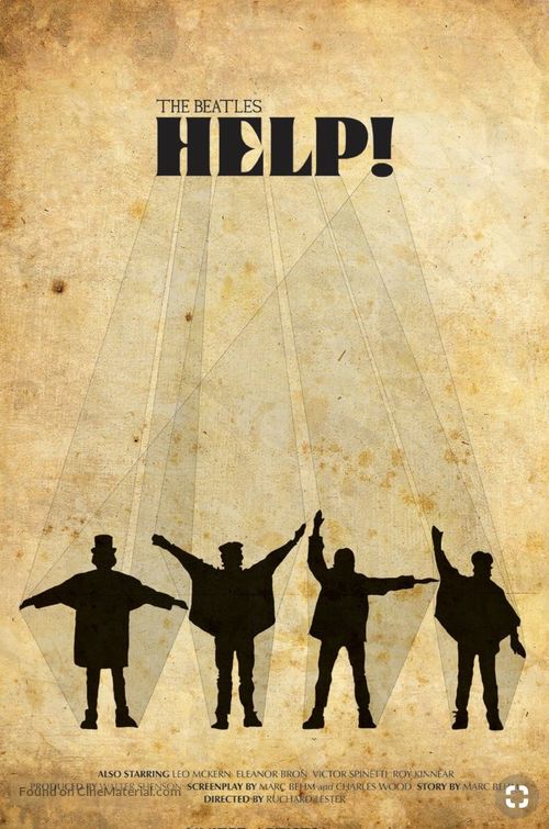 Help! - British Movie Poster