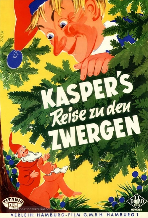 Kaspers Reise zu den Zwergen - German Movie Poster