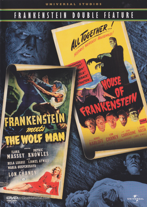Frankenstein Meets the Wolf Man - DVD movie cover
