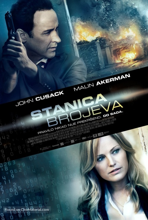 The Numbers Station - Croatian Movie Poster