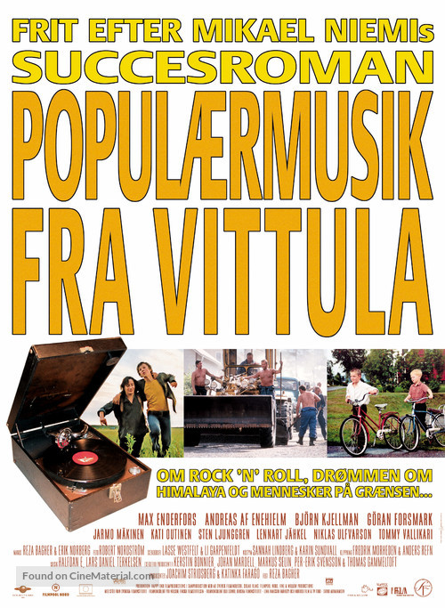 Popul&auml;rmusik fr&aring;n Vittula - Danish Movie Poster