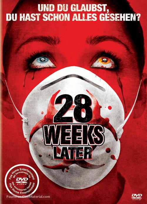 28 Weeks Later - German DVD movie cover