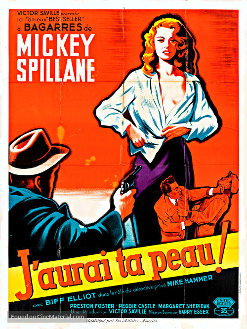 I, the Jury - French Movie Poster