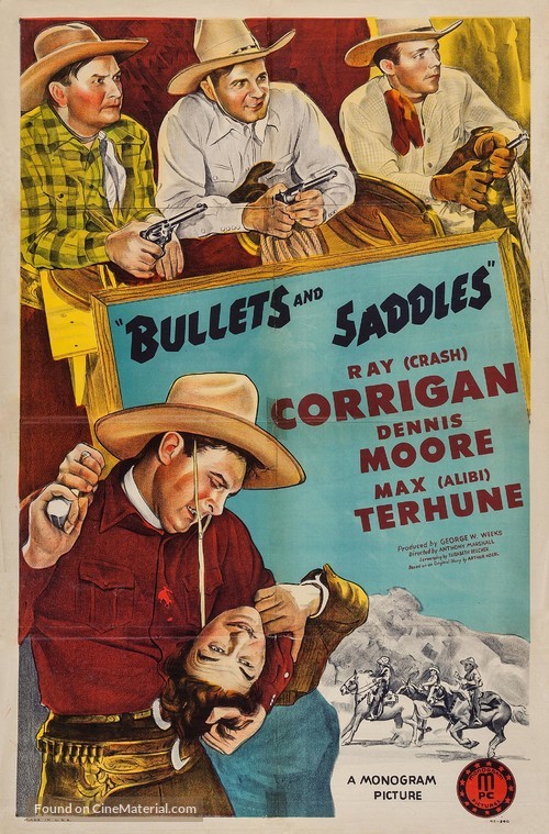 Bullets and Saddles - Movie Poster
