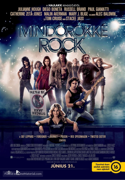 Rock of Ages - Hungarian Movie Poster