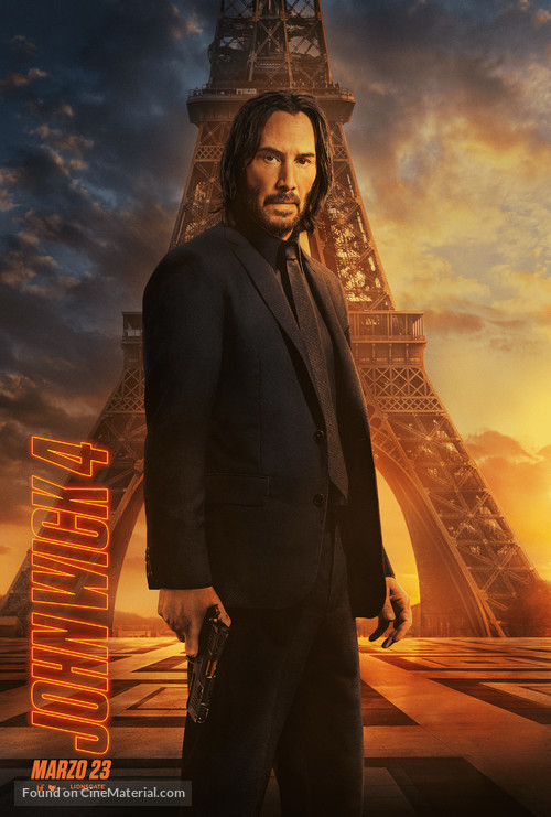 John Wick: Chapter 4 - Mexican Movie Poster