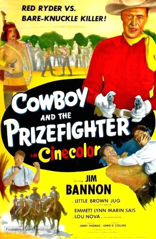 Cowboy and the Prizefighter - Movie Poster