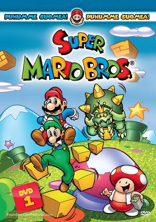 &quot;The Super Mario Bros. Super Show!&quot; - Finnish DVD movie cover