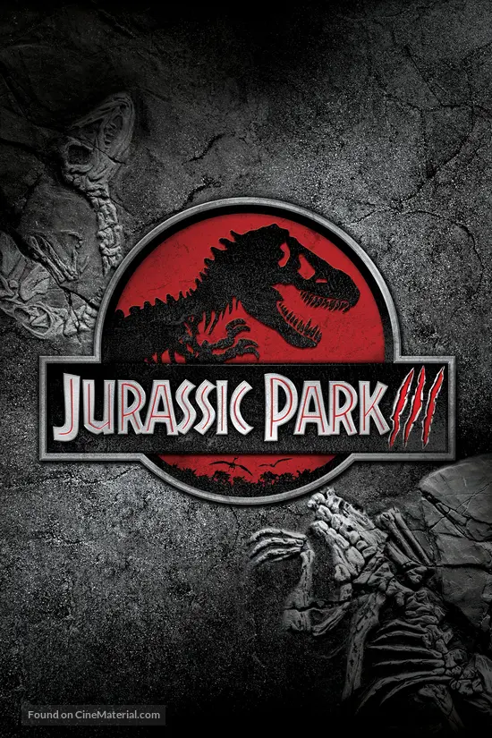 Jurassic Park III - DVD movie cover