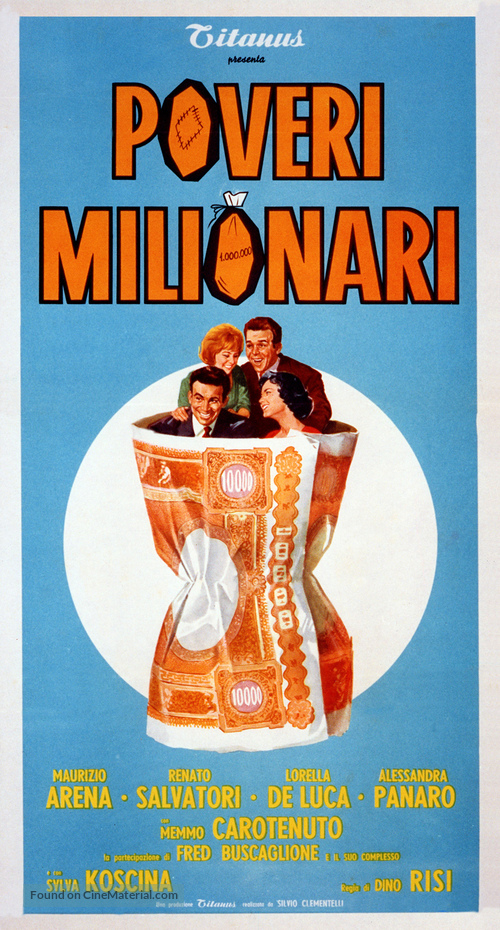 Poveri milionari - Italian Movie Poster