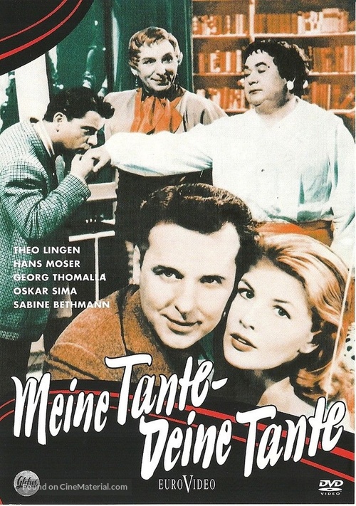 Meine Tante, deine Tante - German DVD movie cover