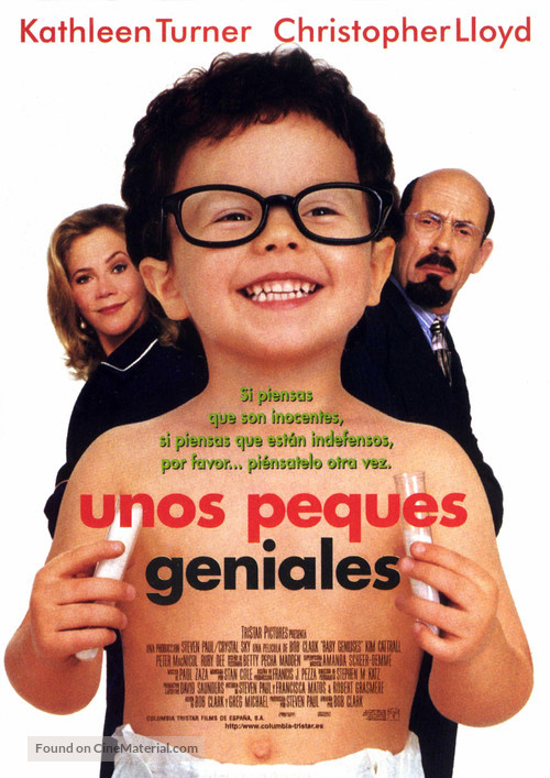 Baby Geniuses - Spanish Movie Poster