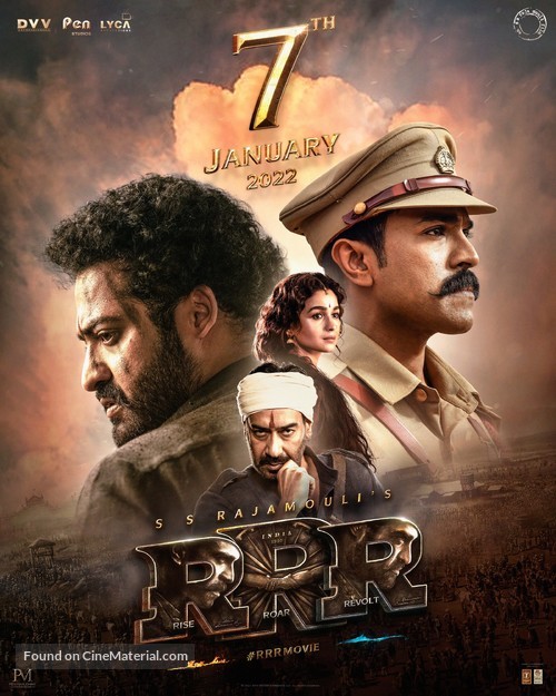 RRR - Indian Movie Poster