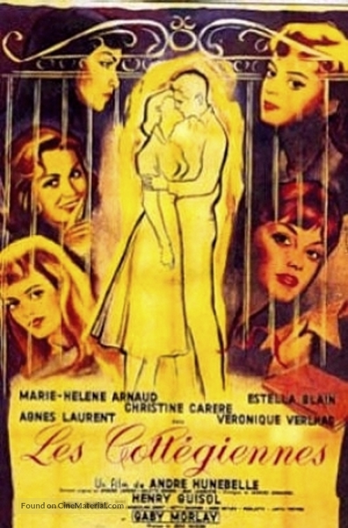 Les coll&eacute;giennes - French Movie Poster