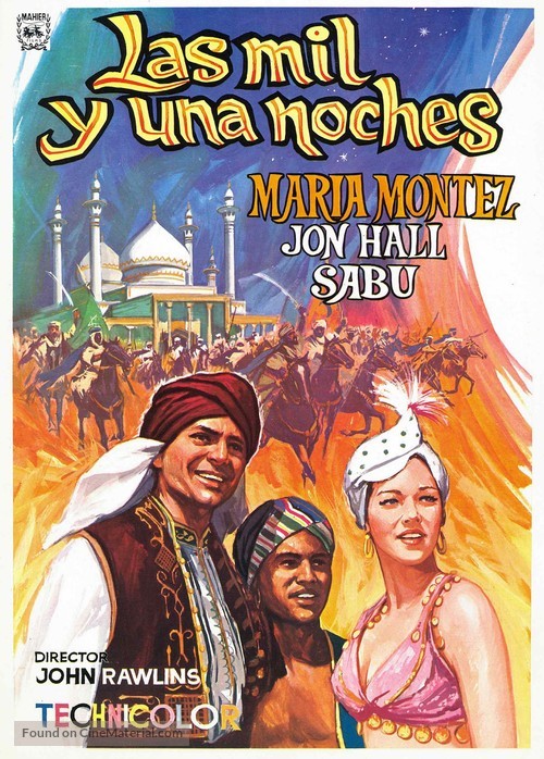 Arabian Nights - Spanish Movie Poster