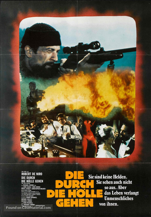 The Deer Hunter - German Movie Poster