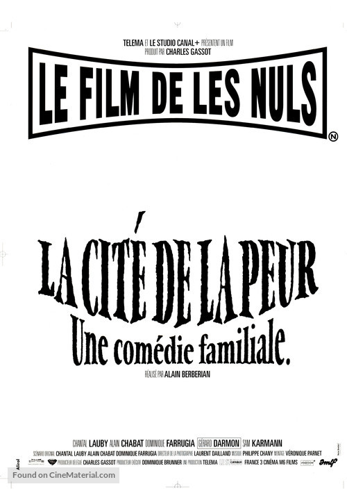 La cit&eacute; de la peur - French Logo