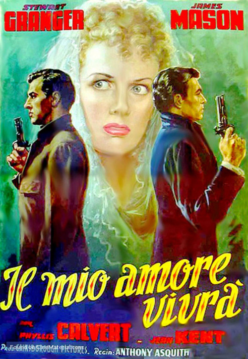 Fanny by Gaslight - Italian Movie Poster
