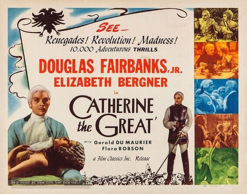 The Rise of Catherine the Great - Re-release movie poster