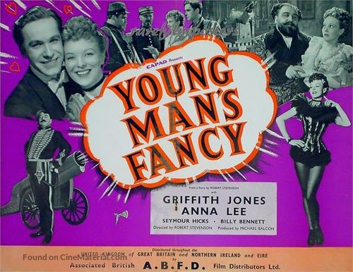 Young Man&#039;s Fancy - British Movie Poster