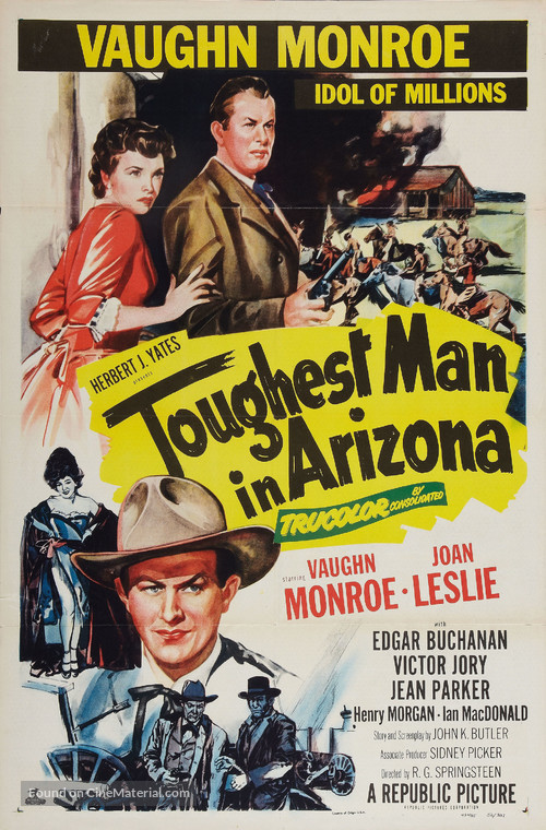 Toughest Man in Arizona - Movie Poster
