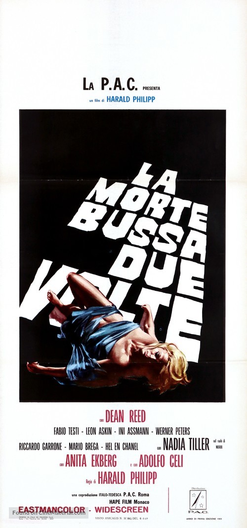 Blonde K&ouml;der f&uuml;r den M&ouml;rder - Italian Movie Poster