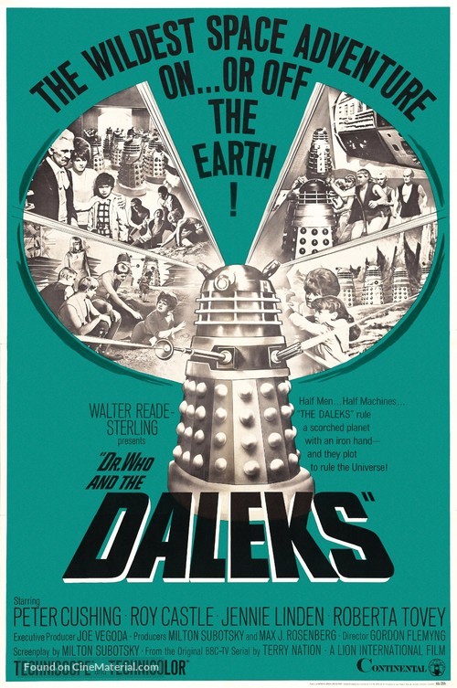 Dr. Who and the Daleks - Movie Poster