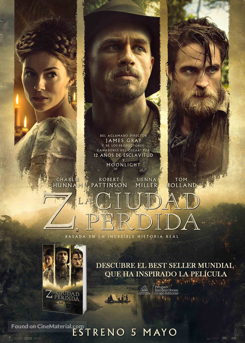 The Lost City of Z - Spanish Movie Poster