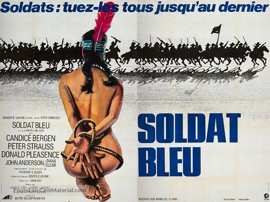 Soldier Blue - French Movie Poster