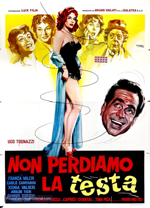 Non perdiamo la testa - Italian Movie Poster