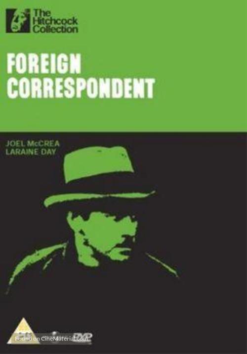 Foreign Correspondent - British DVD movie cover