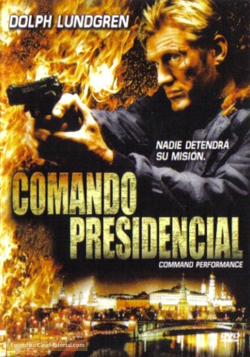 Command Performance - Mexican DVD movie cover