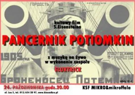 Bronenosets Potyomkin - Polish Movie Poster