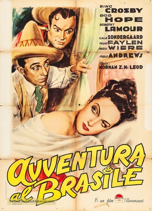 Road to Rio - Italian Movie Poster