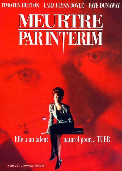 The Temp - French DVD movie cover