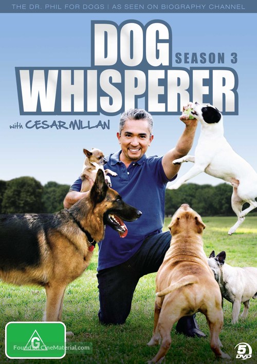 &quot;Dog Whisperer with Cesar Millan&quot; - Australian DVD movie cover