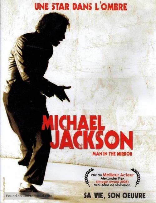 Man in the Mirror: The Michael Jackson Story - French DVD movie cover