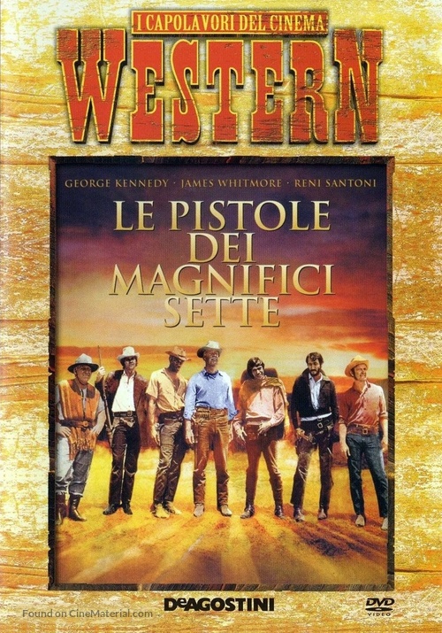 Guns of the Magnificent Seven - Italian Movie Cover